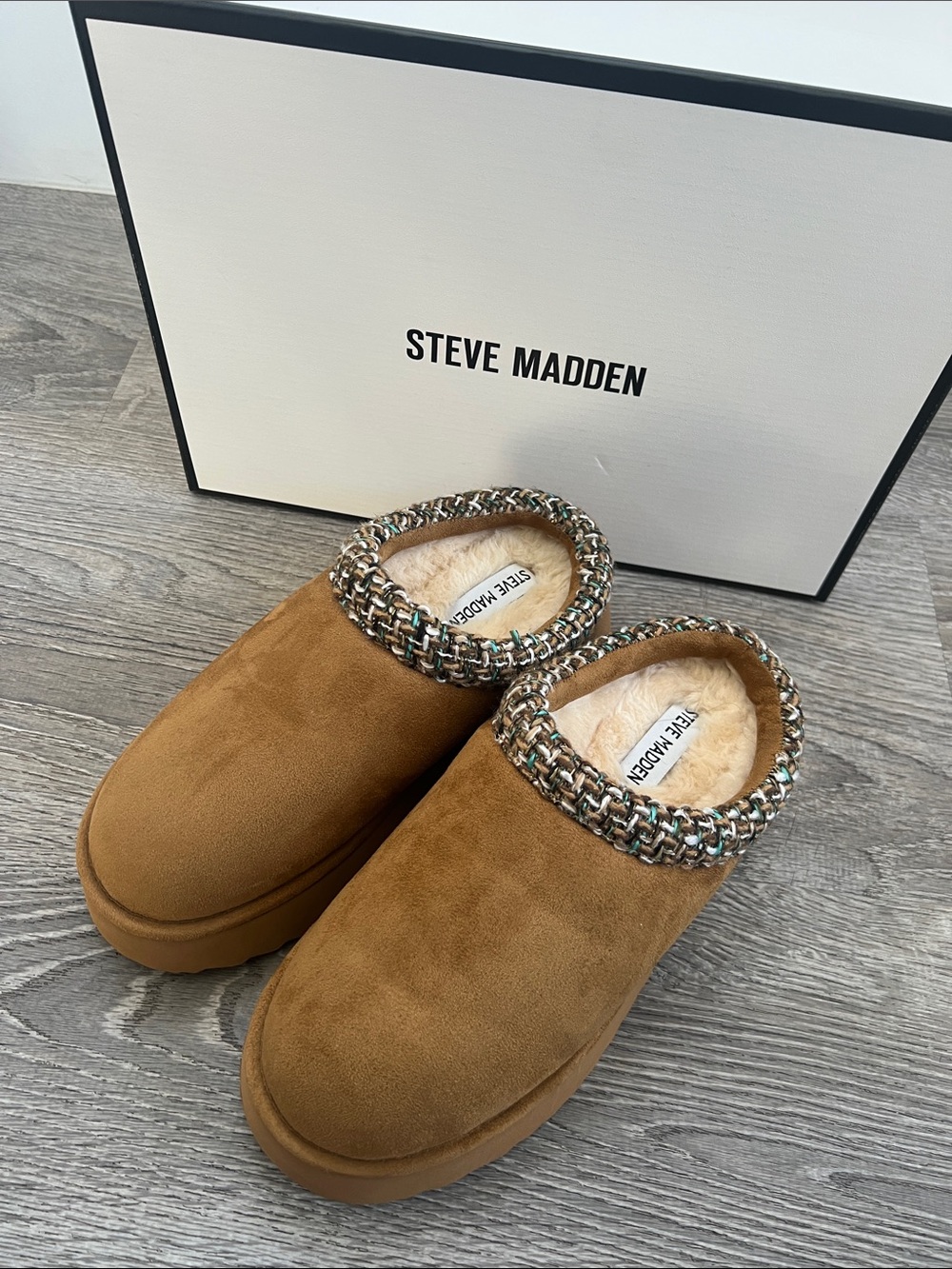 Steve Madden Chestnut Slip-On Mules